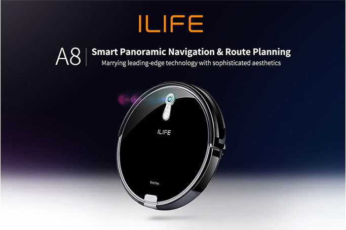 ILIFE A8: All-New 360-Degree PanoView Navigating Robot Vacuum First Worldwide Launch on AliExpress