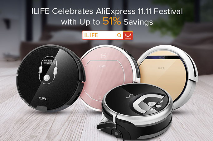ILIFE’s Best Deals Start Now to Celebrate AliExpress 11.11 Global Shopping Festival